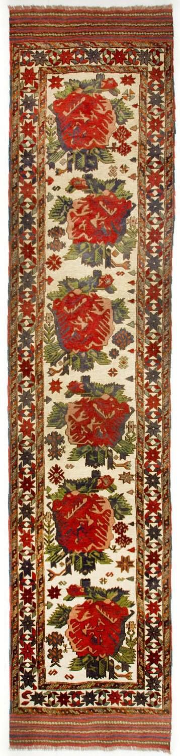 Kilim afegão Tapete 82x370cm