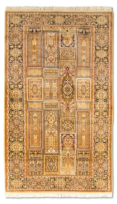 Seda da Caxemira Tapete 93x158cm - Tapete Oriental