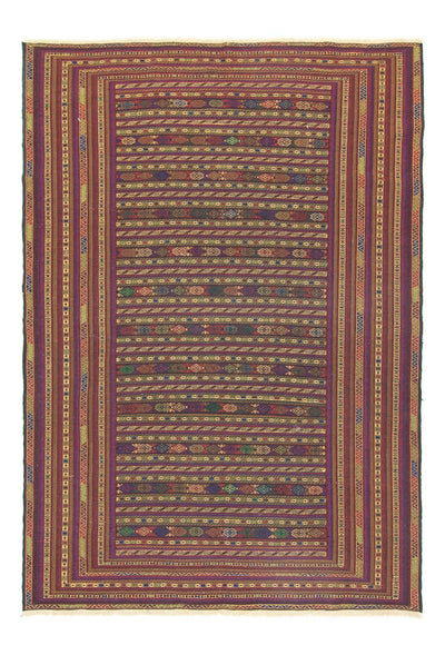 Kilim afegão Tapete 195x278cm