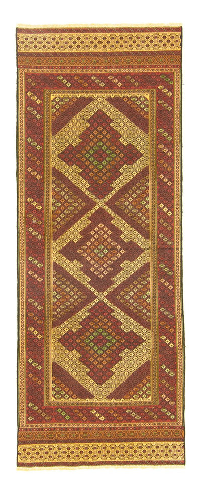 Kilim afegão 82x212cm - multicolor