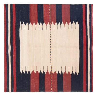 Kilim Fars 119x129cm - verde menta