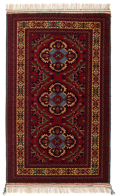 Tapete afegão 93x145cm - Tapete Oriental