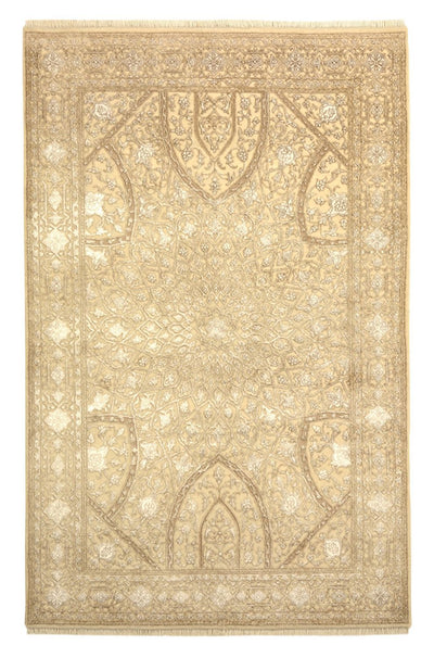Tapete Oriental 121x185cm - bege escuro