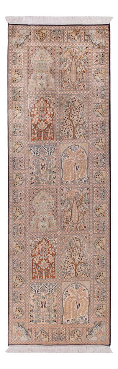 Seda da Caxemira Tapete 79x259cm - Tapete Oriental