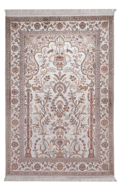 Seda chinesa Tapete 122x183cm - Tapete Oriental