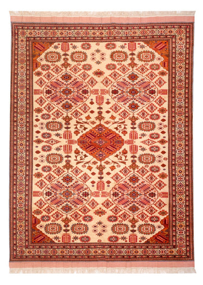 Afghan de seda Tapete 217x288cm - Tapete Oriental