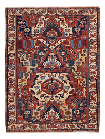 Kilim afegão Tapete 194x256cm