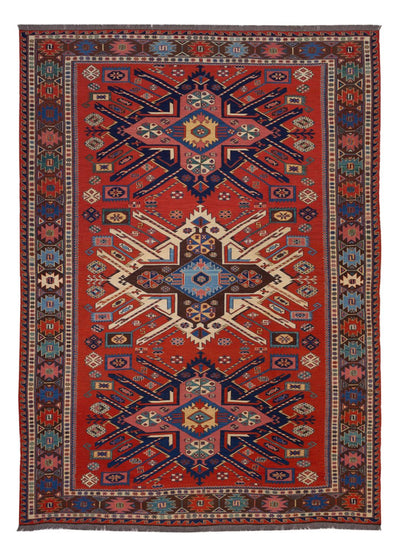 Kilim afegão Tapete 218x292cm