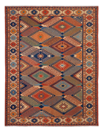 Kilim afegão Tapete 205x272cm