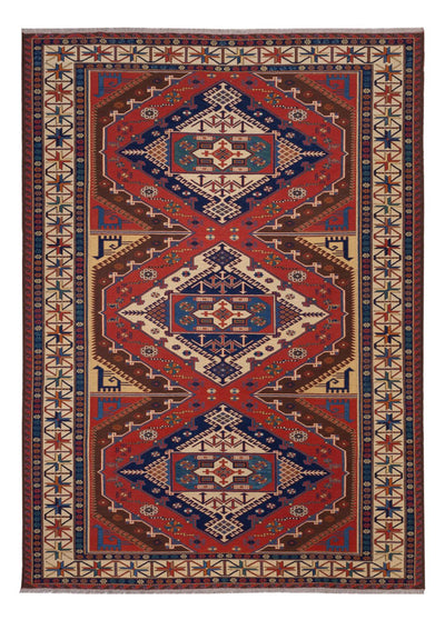 Kilim afegão Tapete 204x282cm