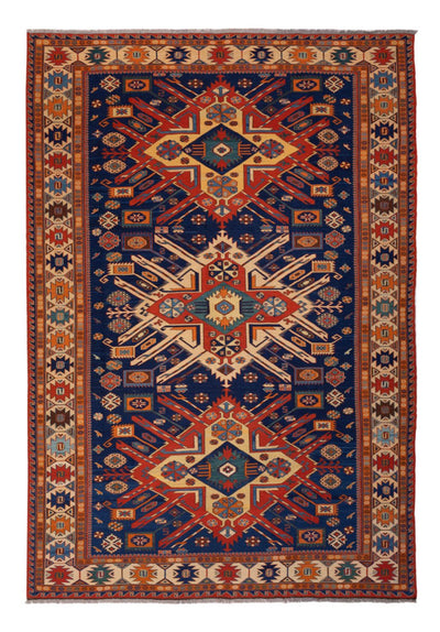 Kilim afegão Tapete 214x299cm
