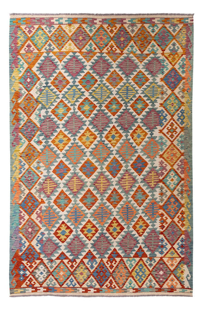 Kilim Maimana Tapete 198x298cm - Tapete de lã