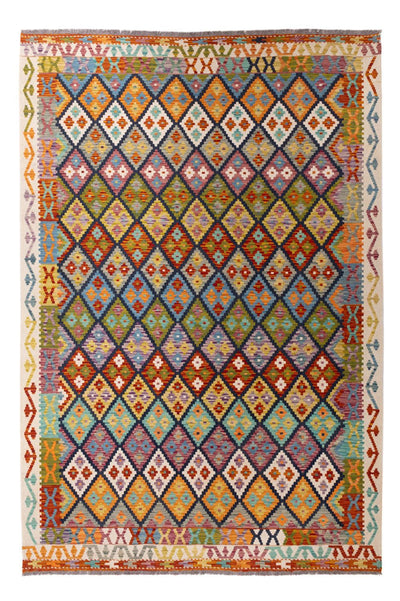 Kilim Maimana Tapete 207x304cm - Tapete de lã