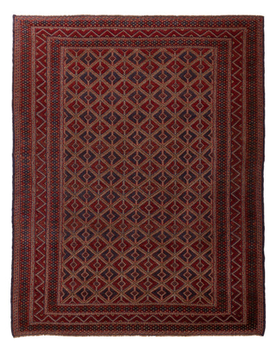Kilim afegão Tapete 192x257cm