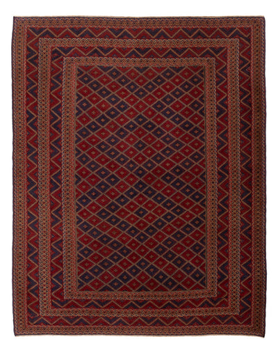 Kilim afegão Tapete 212x265cm