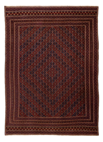 Kilim afegão Tapete 194x287cm