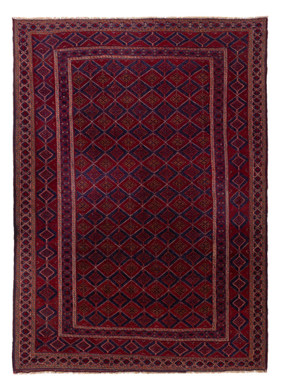Kilim afegão Tapete 202x284cm