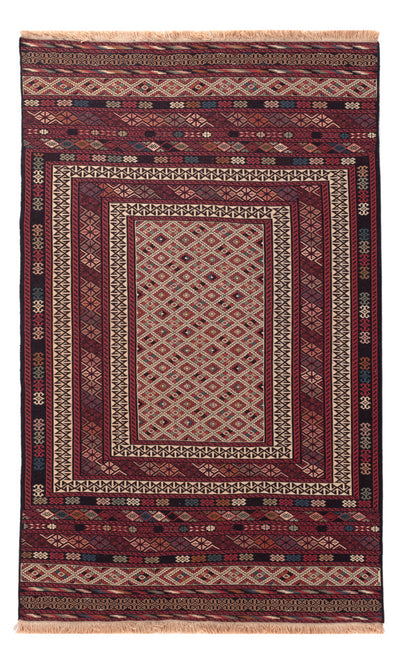 Kilim afegão Tapete 130x204cm