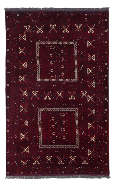 Tapete afegão 159x258cm - Tapete Oriental