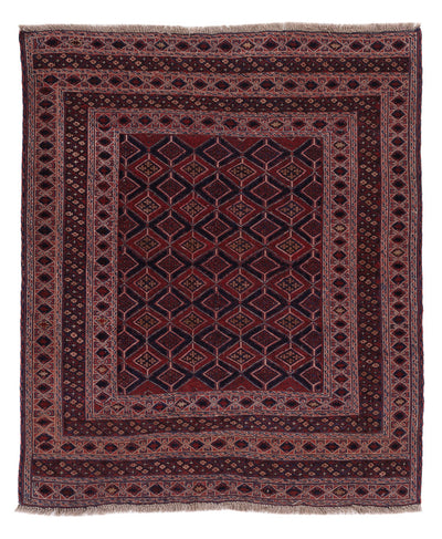 Kilim afegão Tapete 161x187cm
