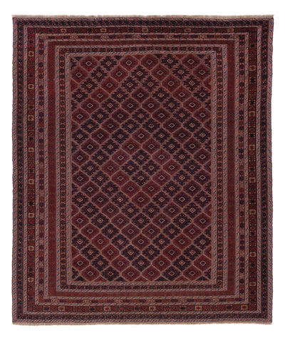 Kilim afegão Tapete 161x187cm