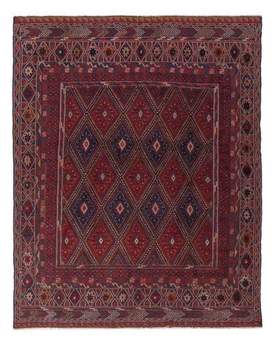 Kilim afegão Tapete 145x187cm