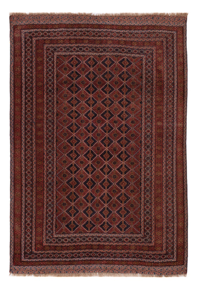 Kilim afegão Tapete 140x207cm