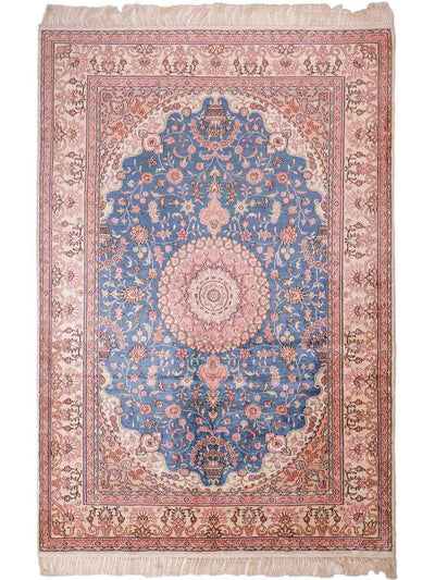 Seda chinesa Tapete 123x192cm - Tapete Oriental
