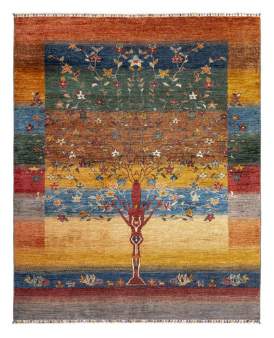 Loribaft Tapete 158x193cm - Perserteppich Wollteppich