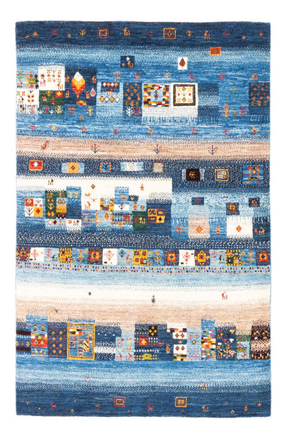 Loribaft Tapete 122x178cm - Perserteppich Wollteppich