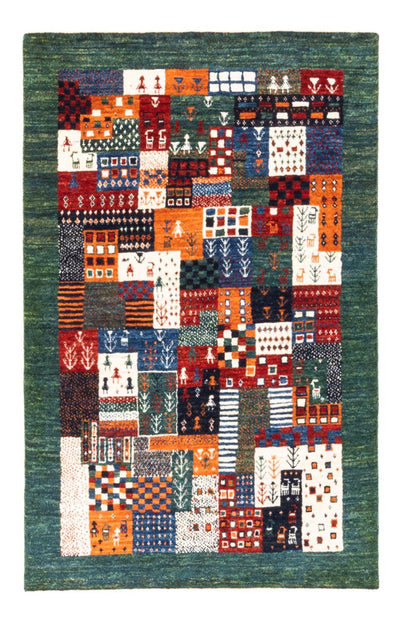 Loribaft Tapete 83x125cm - Perserteppich Wollteppich