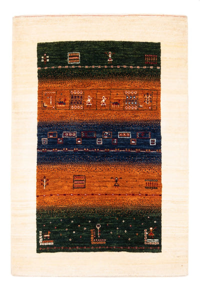 Loribaft Tapete 88x129cm - Perserteppich Wollteppich