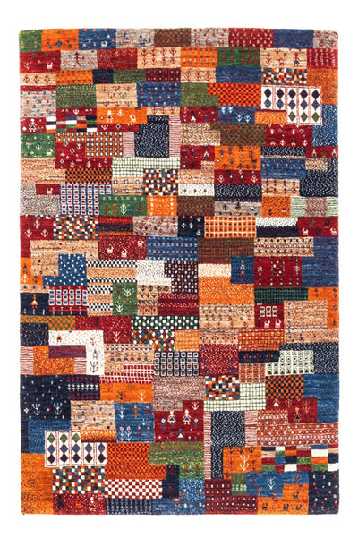 Loribaft Tapete 100x147cm - Perserteppich Wollteppich