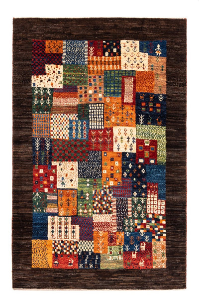 Loribaft Tapete 86x128cm - Perserteppich Wollteppich