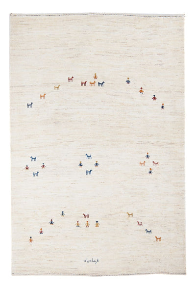 Gabbeh persa Tapete 126x178cm - Perserteppich Wollteppich