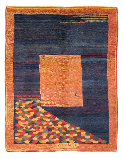 Gabbeh persa Tapete 157x196cm - Perserteppich Wollteppich