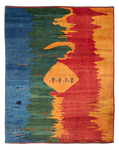Gabbeh persa Tapete 198x240cm - Perserteppich Wollteppich