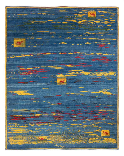 Gabbeh persa Tapete 214x255cm - Perserteppich Wollteppich