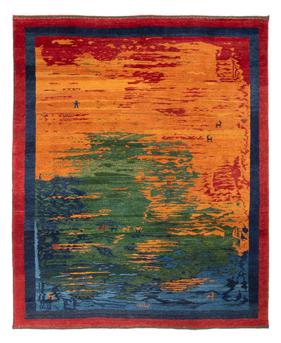 Gabbeh persa Tapete 198x238cm - Perserteppich Wollteppich
