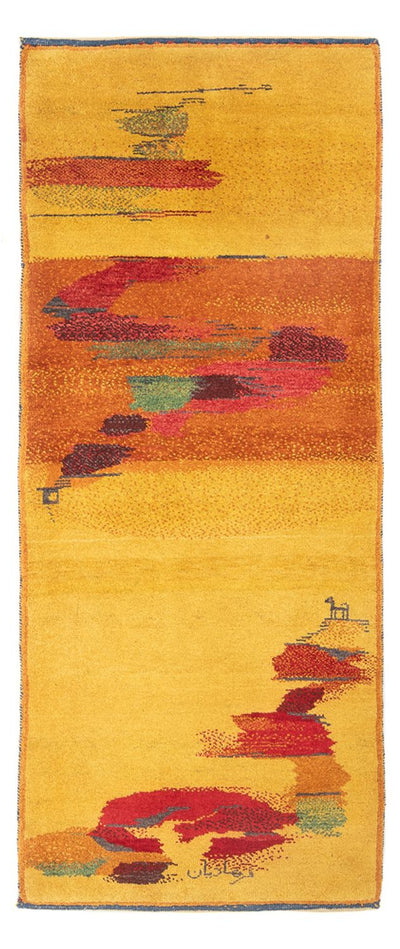 Gabbeh persa Tapete 85x213cm - Perserteppich Wollteppich