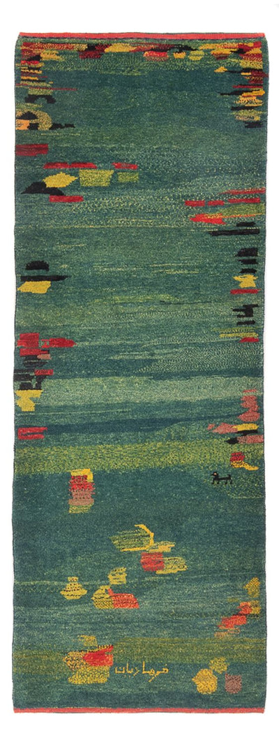Gabbeh persa Tapete 87x218cm - Perserteppich Wollteppich