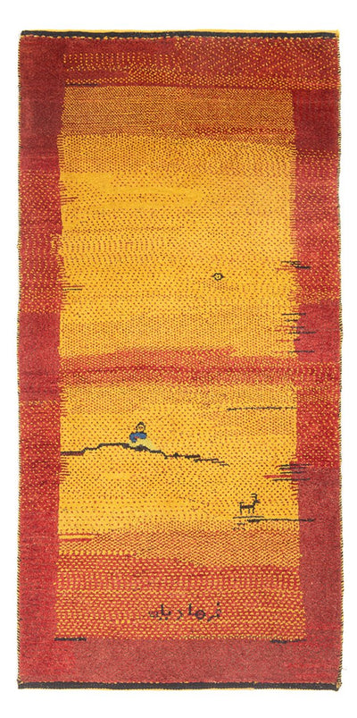 Gabbeh persa Tapete 88x188cm - Perserteppich Wollteppich