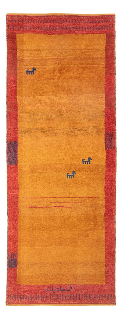 Gabbeh persa Tapete 80x225cm - Perserteppich Wollteppich