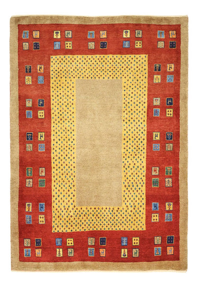 Loribaft Tapete 108x158cm - Perserteppich Wollteppich