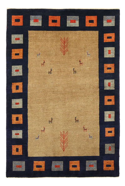Loribaft Tapete 105x156cm - Perserteppich Wollteppich