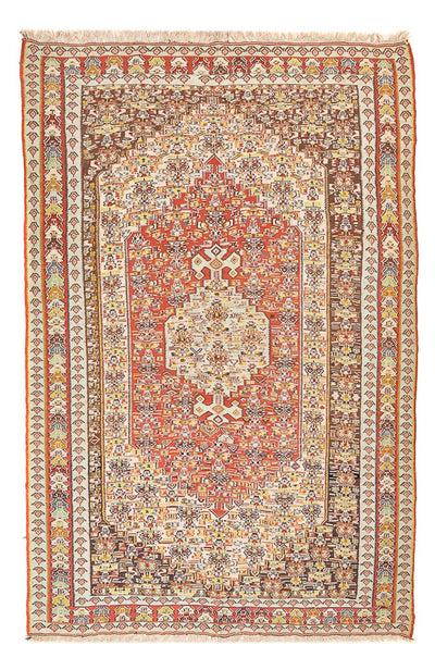 Kilim de seda Tapete 164x260cm