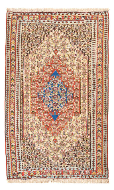 Kilim de seda Tapete 158x260cm