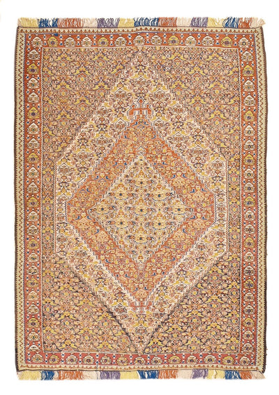 Kilim de seda Tapete 140x200cm