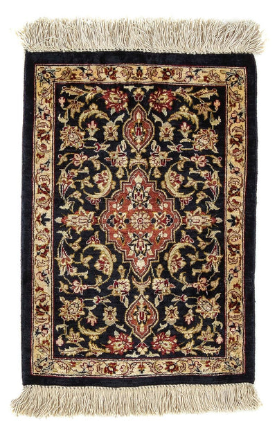 Qom seda Tapete 28x41cm - Tapete persa