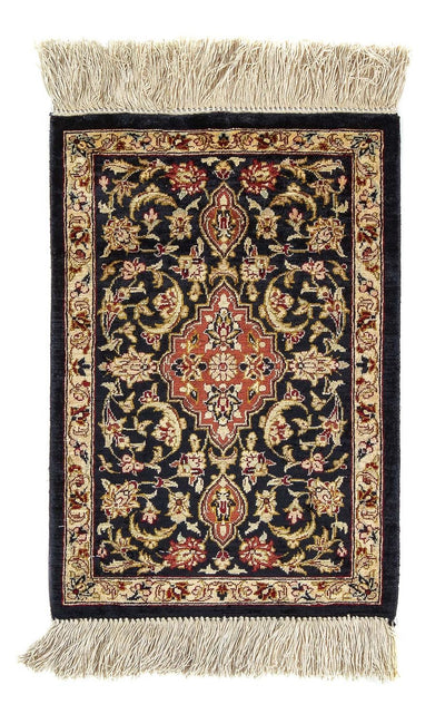 Qom seda Tapete 28x41cm - Tapete persa
